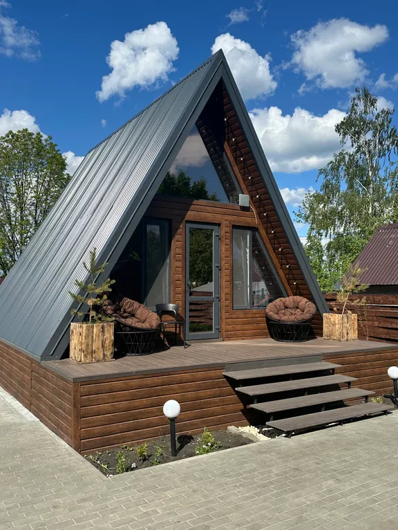 Уютный домик с баней и сибирским чаном