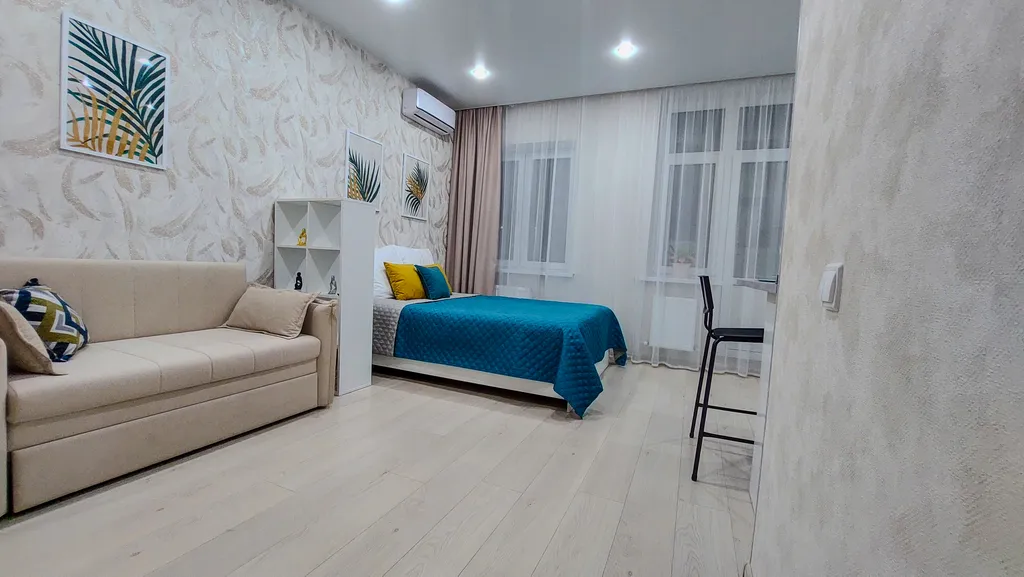 Квартира Квартира Светлая, уютная студия в мкр.Губернский ждёт своих гостей — Краснодар