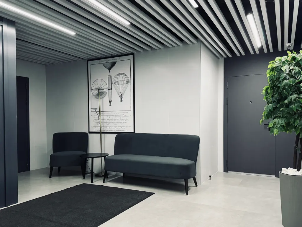 Изящная студия с шикарным видом на мегаполис