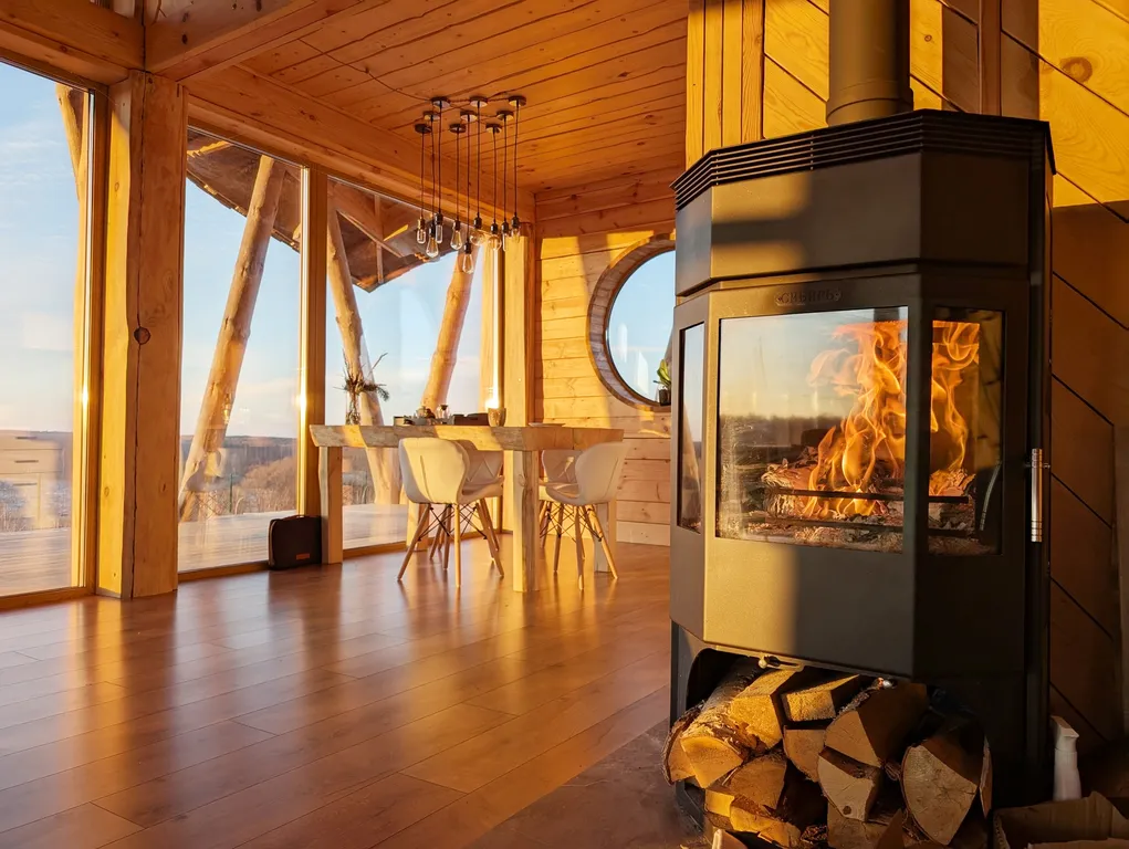 Необычный гостевой дом Экопоэзис