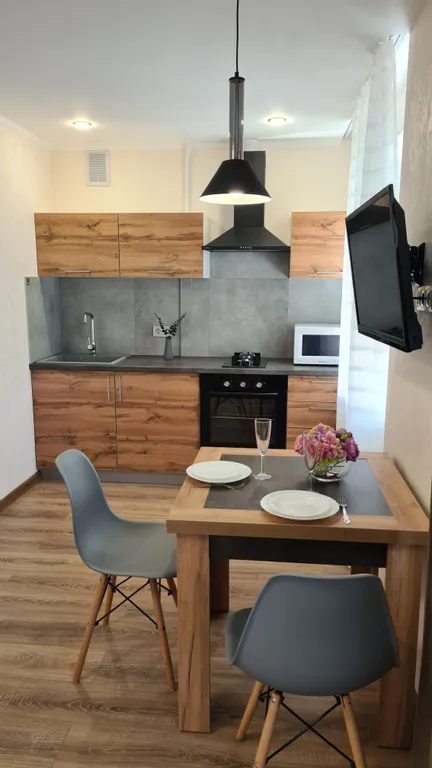 Апартаменты-студия у Ледового Дворца