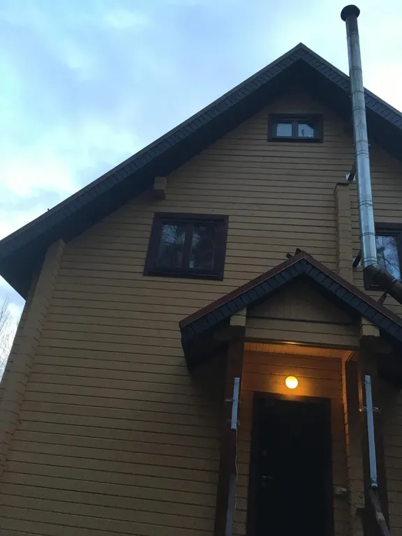 Дом для отдыха на лесной опушке с баней