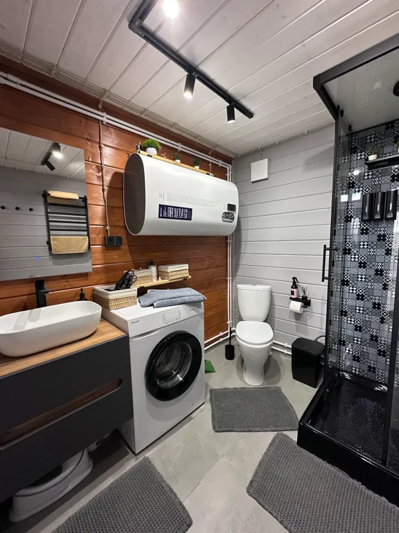 Уютный дом в стиле барнхаус