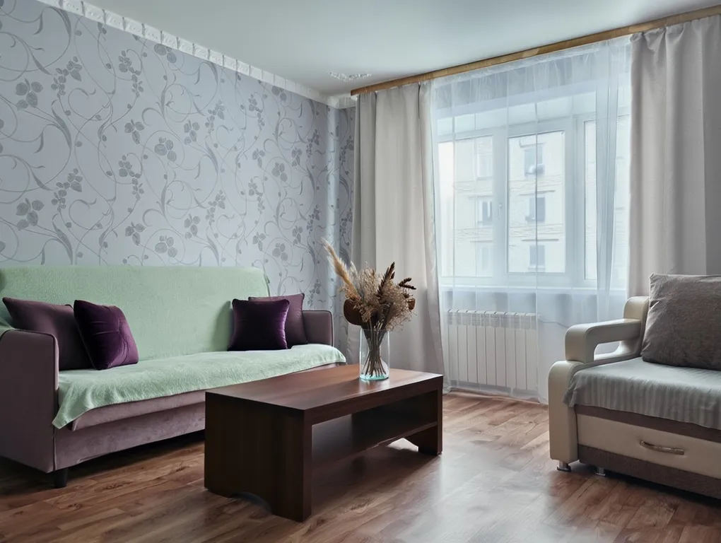 Однокомнатная квартира в тихом районе, до центра 3 мин пешком