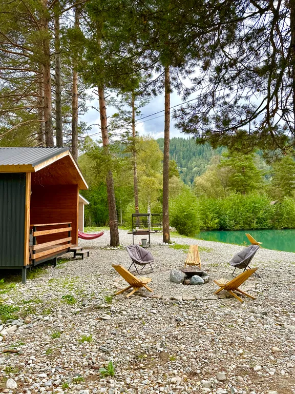 Коттедж Домик с видом на озеро — Архыз