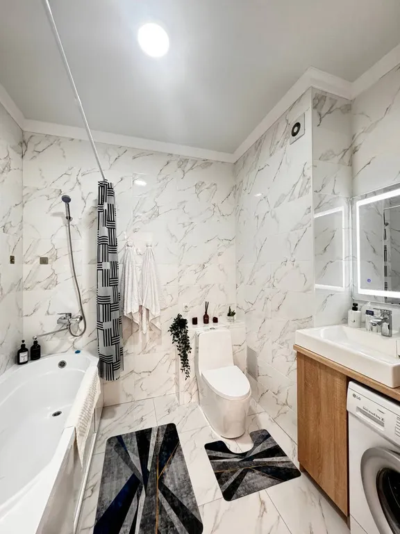 2 комнатная в ЖК 4YOU, рядом с ТЦ MEGA, кв 22