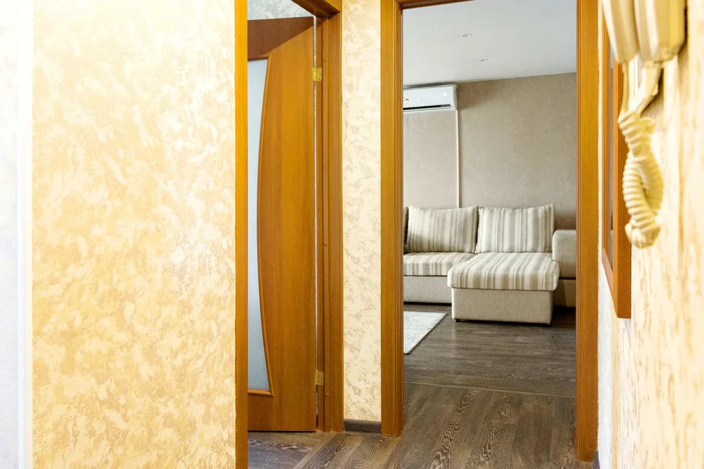 Уютная двухкомнатная квартира на 4 этаже с балконом, кондиционером