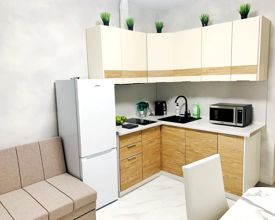 Светлая однокомнатная квартира