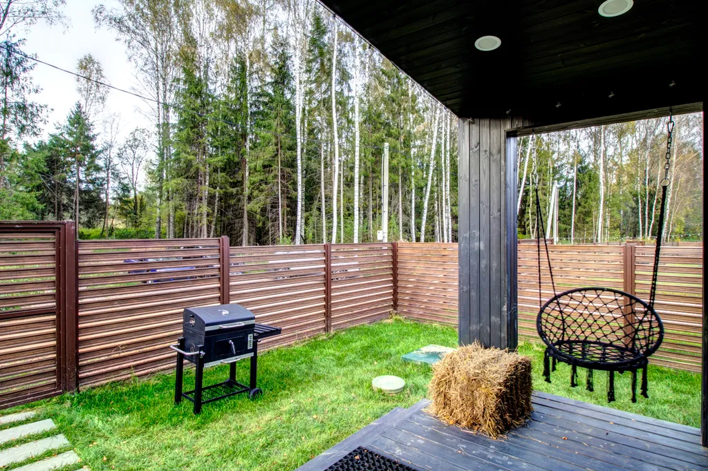 Уютный дом с видом на лес для большой компании