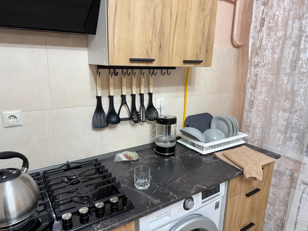 Светлая просторная однокомнатная квартира