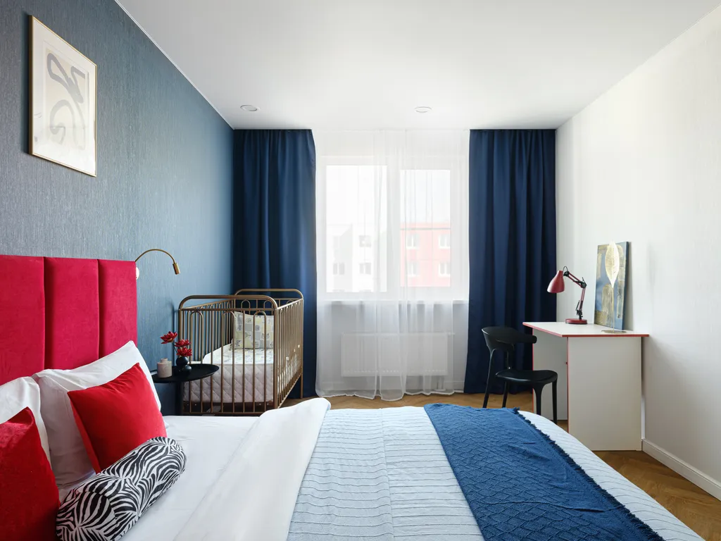 Дизайнерская квартира Блюз в Зеленогорске