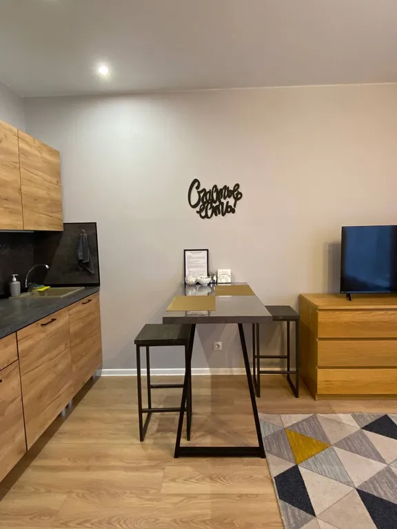 Уютная студия в тихом месте