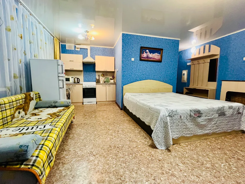 Двухкомнатная квартира с пятью раздельными спальными местами