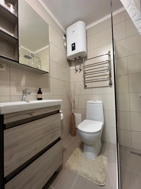 Шикарные апартаменты с белоснежными полотенцами и постельным бельем