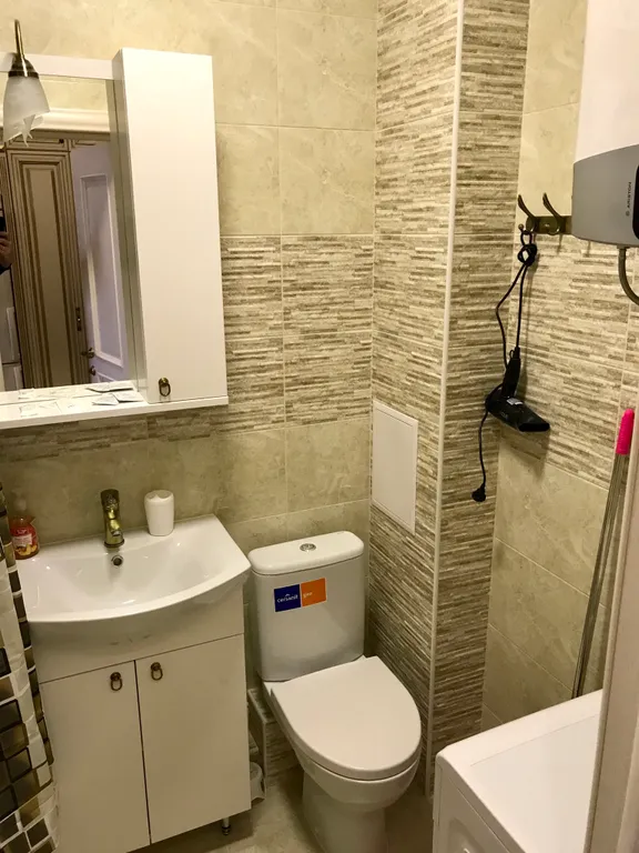 Студия с видом на парк и море