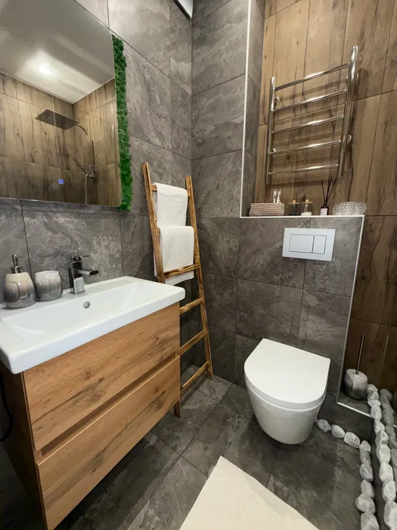 Уютная студия рядом с лесом