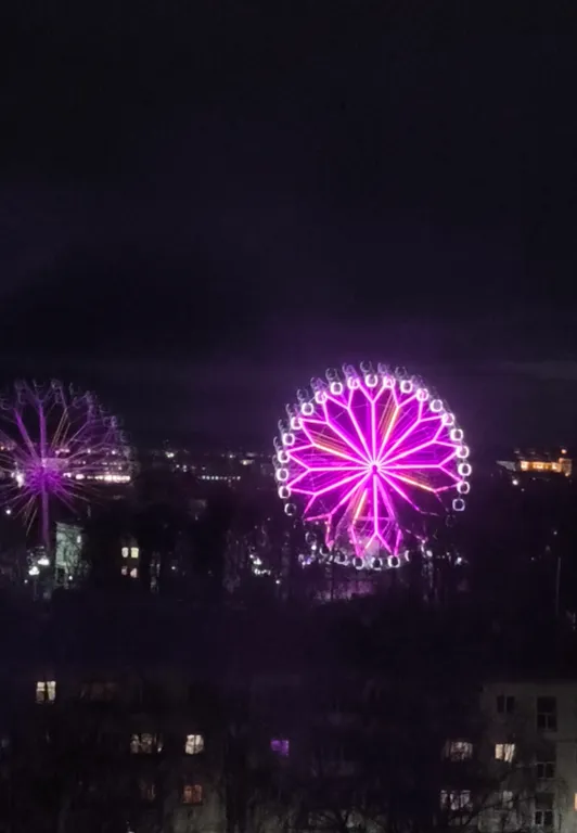 Квартира - студия с панорамным видом на город