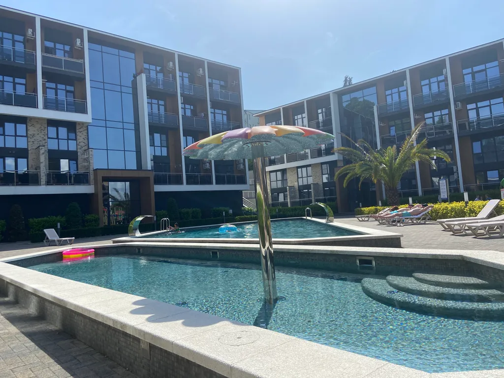 Студия с бассейном в ЖК Морской квартал