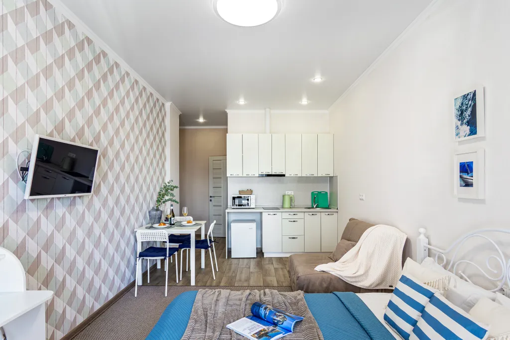 Квартира Квартира Студия с видом на море ЖК Альбатрос — Геленджик