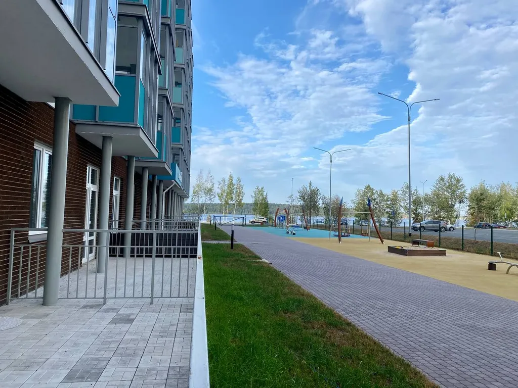 Евродвушка со своей террасой и высокими потолками