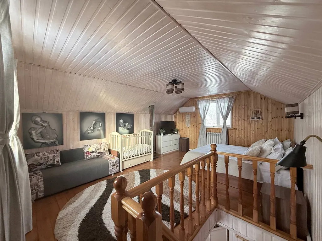 Коттедж Уединенный дом с баней рядом с лесом под Коломной — Михеево