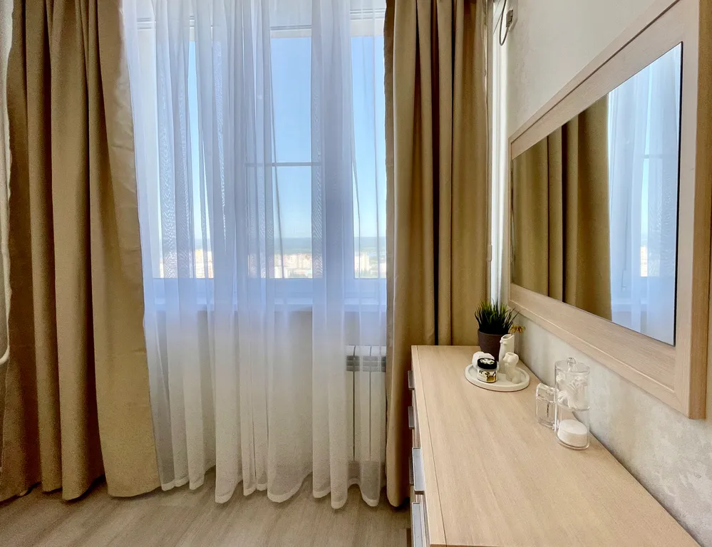 Квартира 1-комнатная квартира в новом доме с видом на Волгу — Самара