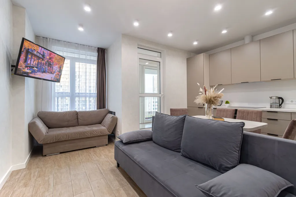 Квартира Просторная квартира с двумя отдельными комнатами — Минск