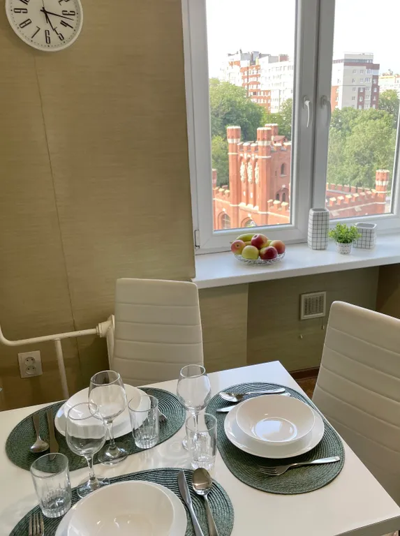 Квартира Двухкомнатная квартира с видом на Королевские ворота — Калининград