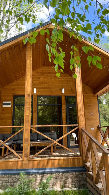 Коттедж Коттедж Шале в сосновом лесу — Архыз