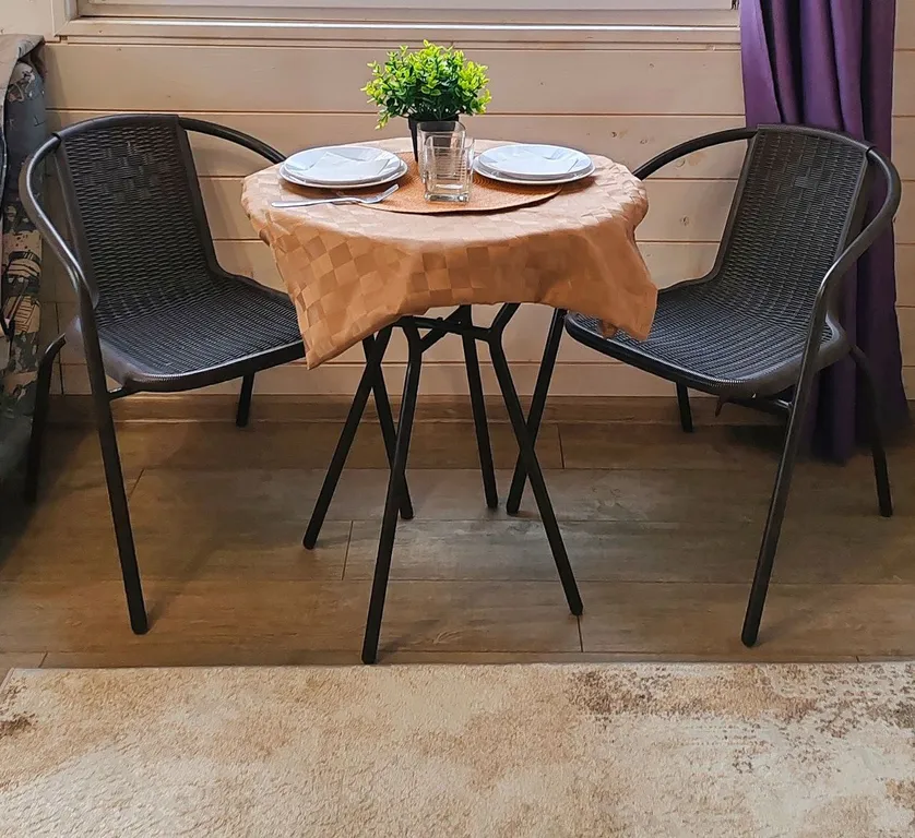 Дача на озере с баней и чаном