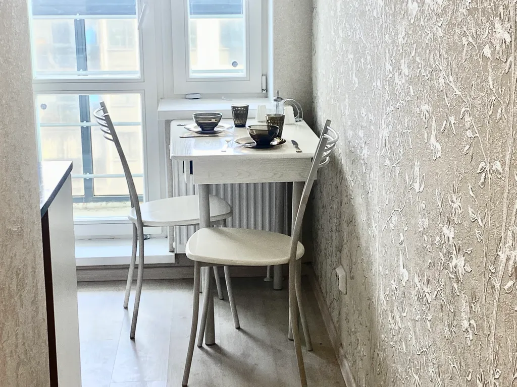 Уютная квартира с балконом в Скандинавии - новом и зеленом районе