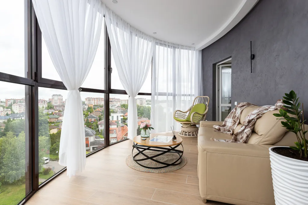Стильные апартаменты в центре с панорамным видом