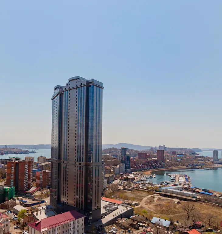 Апартамент с видом на море и Золотой мост