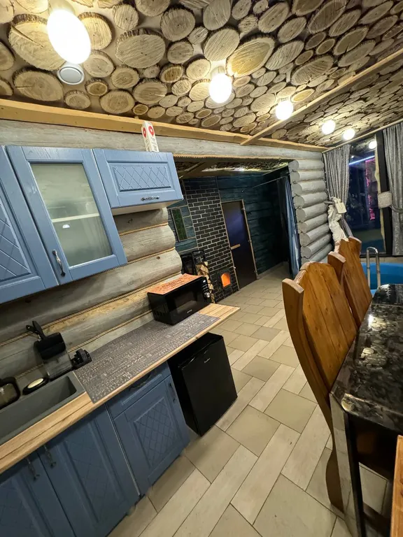 Дизайнерский коттедж из сруба