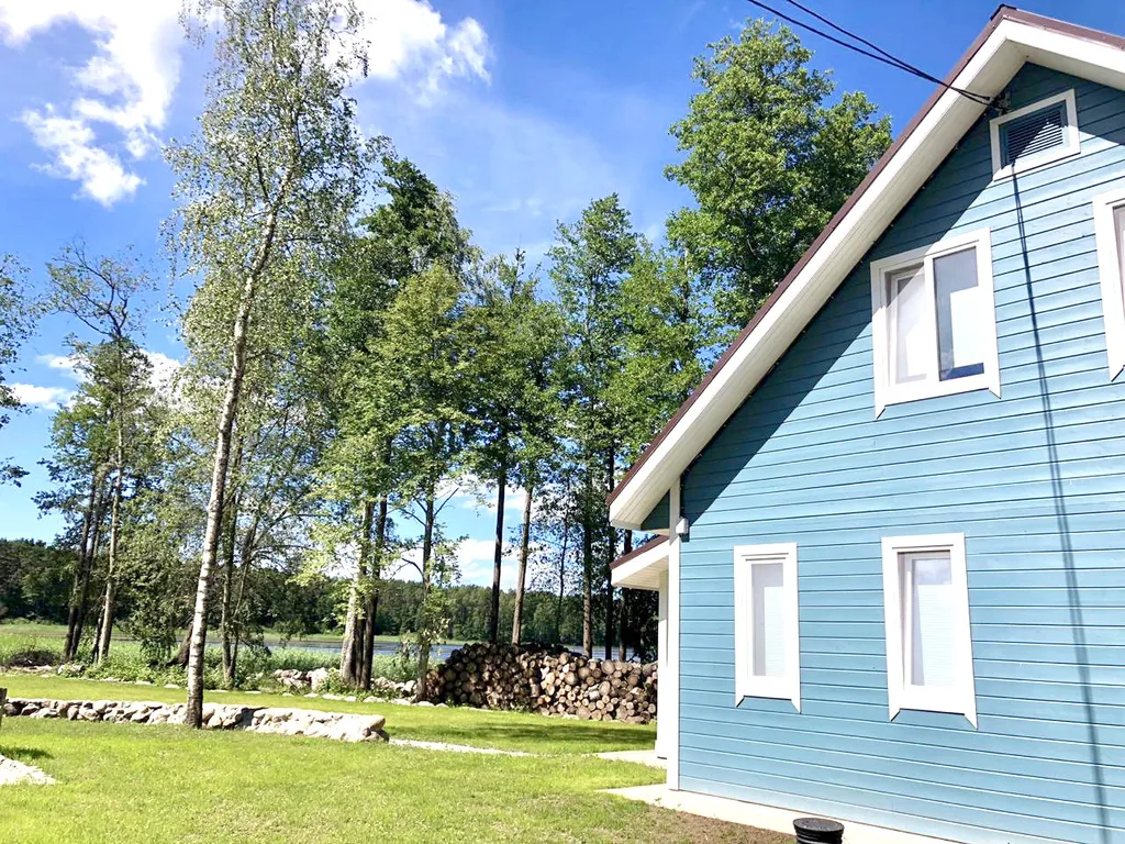 Коттедж 8ми местный коттедж на берегу озера Вуокса — Марьино