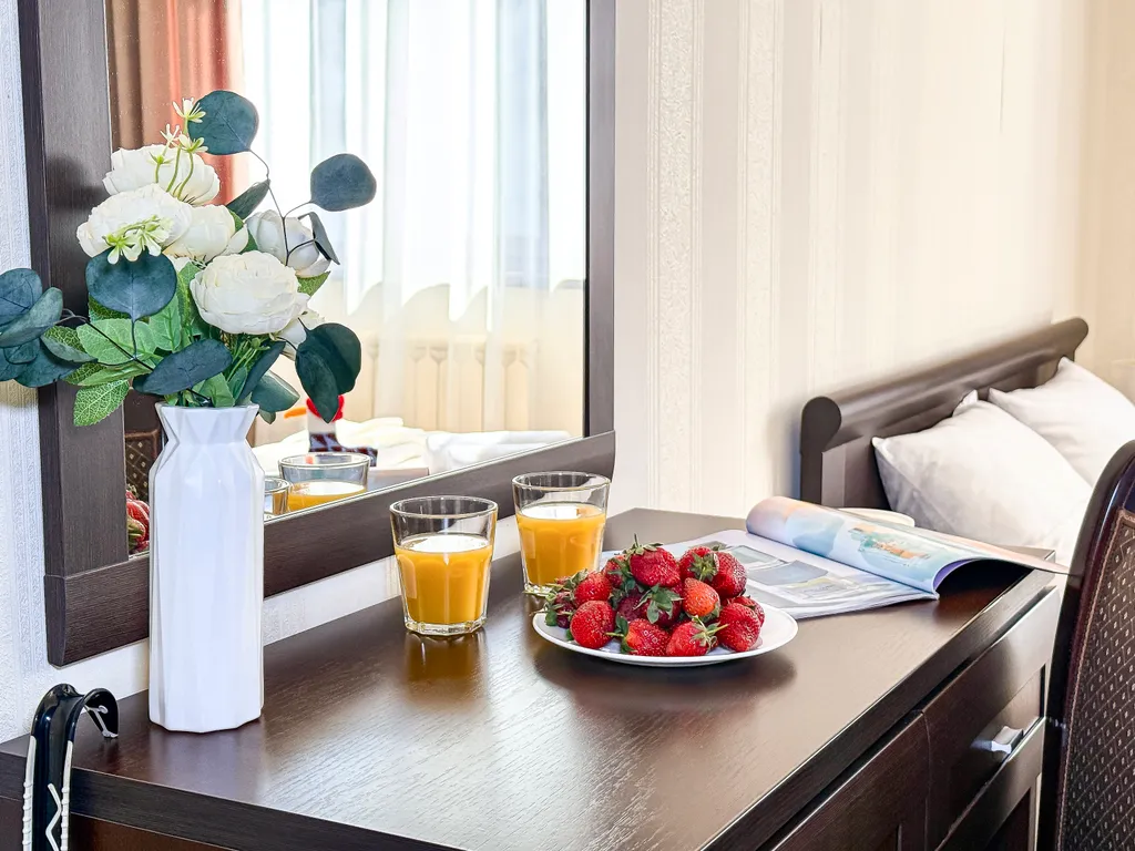 Квартира Квартира Двухместный делюкс с балконом в 3 минутах до моря, в центре с парковкой — Геленджик