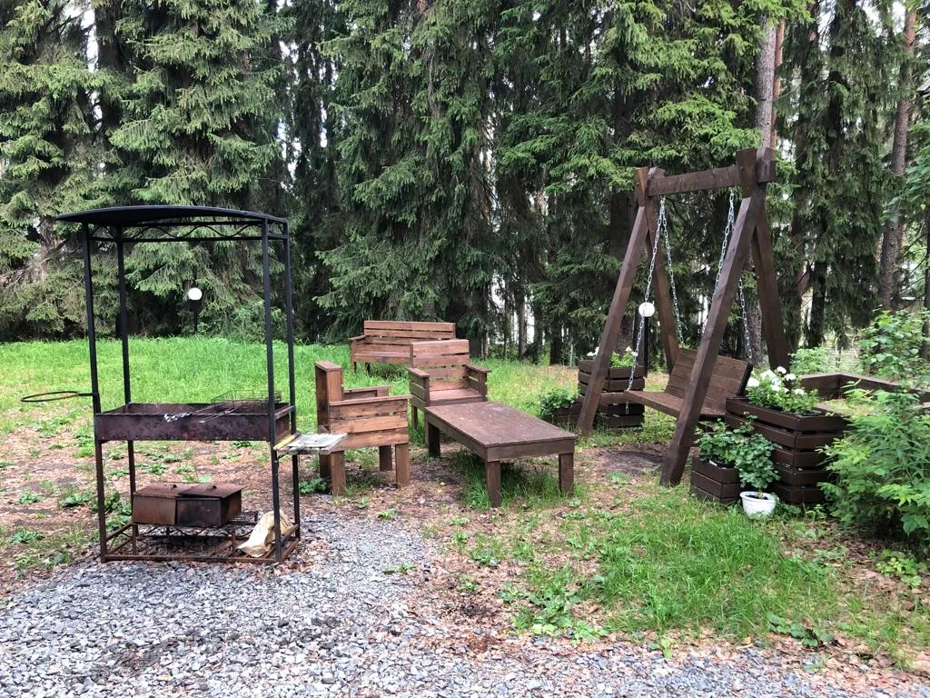 Карельская Дача Уютное шале с камином в сосновом бору, берег Сямозера