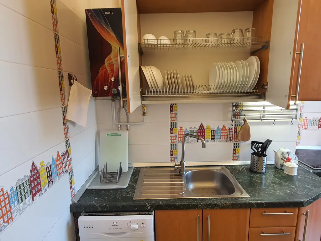 Квартира Квартира в 1 минуте от Невского проспекта, 2 спальни и вид на крыши — Санкт-Петербург