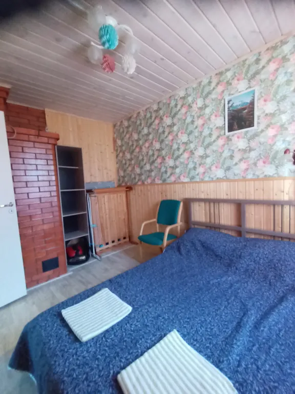 Дом в Карелии с печью-камином и видом на лес