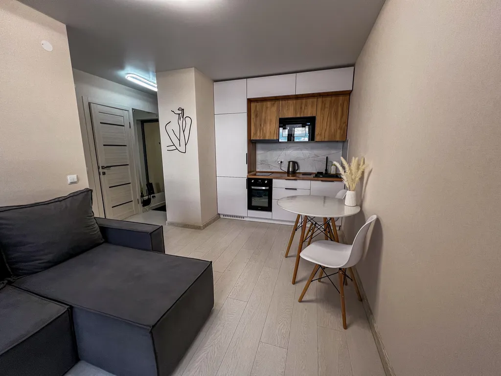 Новогодний апартамент с панорамным видом и атмосферой уюта