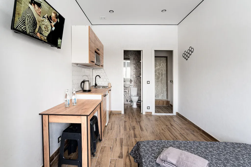 Квартира Квартира Уютная студия у метро Ботанический сад — Москва