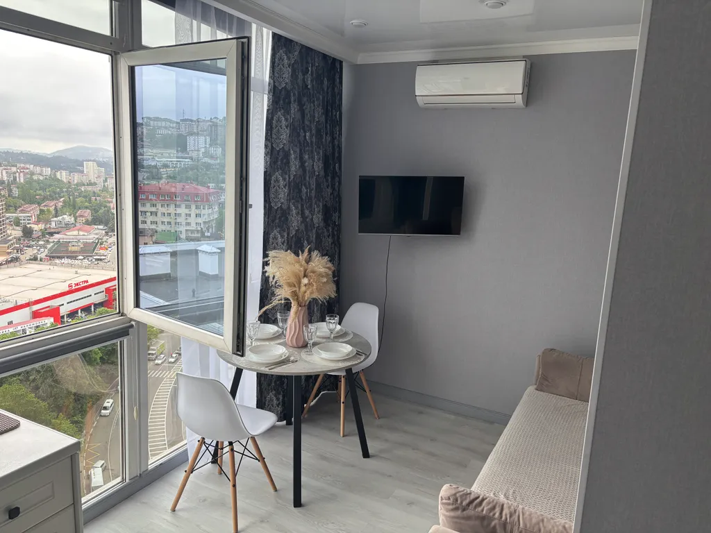 Квартира Уютная квартира с видом на море и город — Сочи