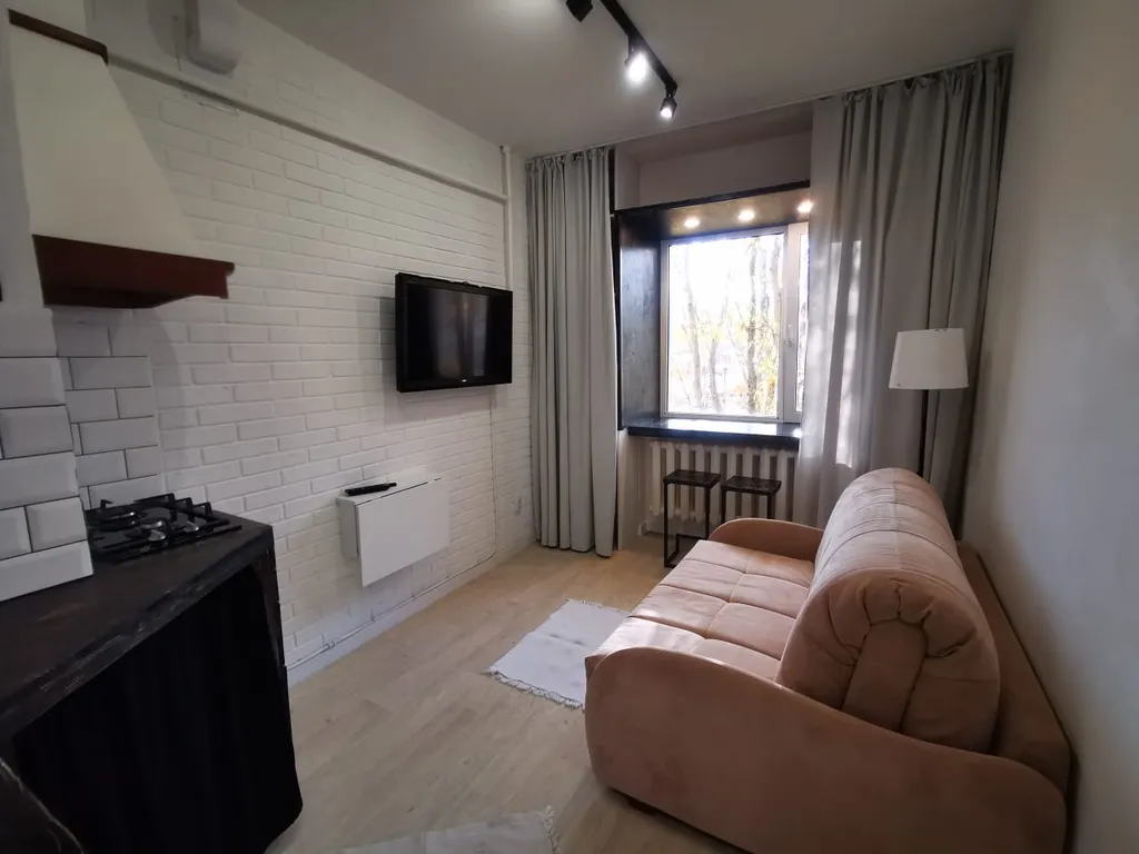 Студия с кухонной зоной. Кофемашина, wi-fi, бесконтактное заселение