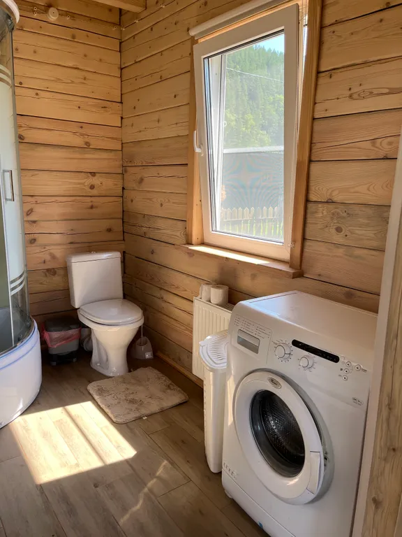 Уютный дом в сосновом лесу