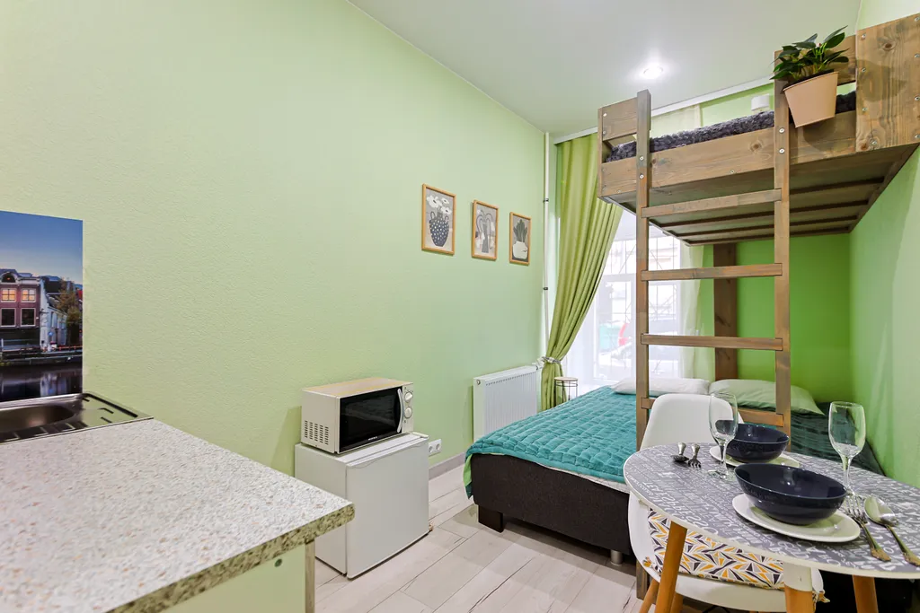 Квартира Уютная студия с парковкой в центре — аренда посуточно в Санкт-Петербург