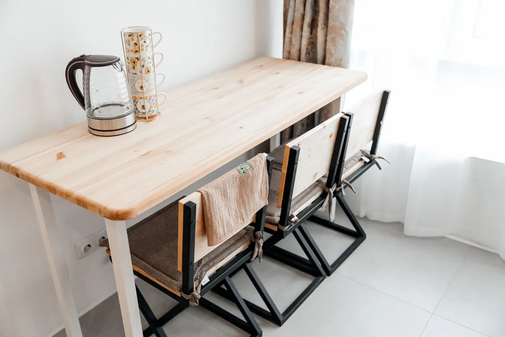 Современный трехместный номер в доме с видом на океан и вулканы