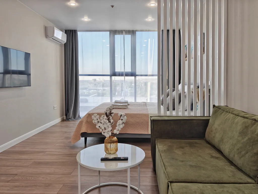 Квартира Квартира в 3х минутах от пляжа с видом на море — Анапа