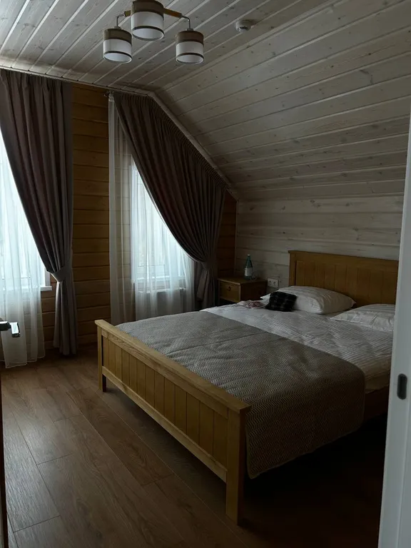 Дом на берегу Волги с баней бочкой