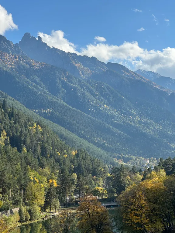 Апартаменты с видом на горы