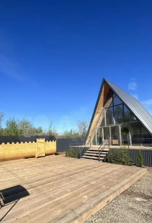 Глемпинг с баней и бассейном